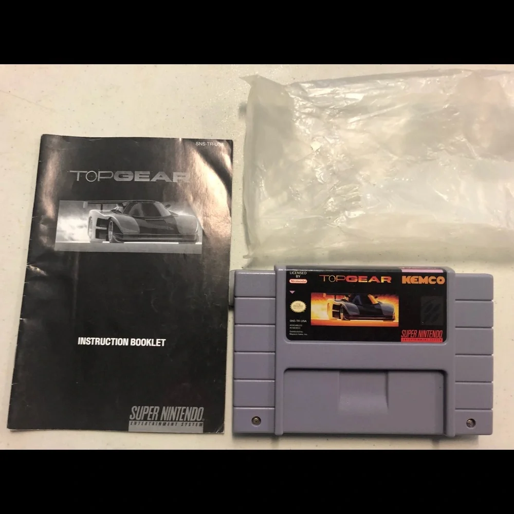 Super Nintendo Top Gear